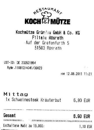 osoa Hffner Kochmtze Restaurant